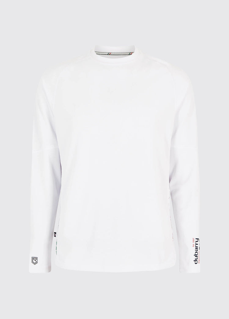 Ancona Lange Mouw T-Shirt UPF 50 - White