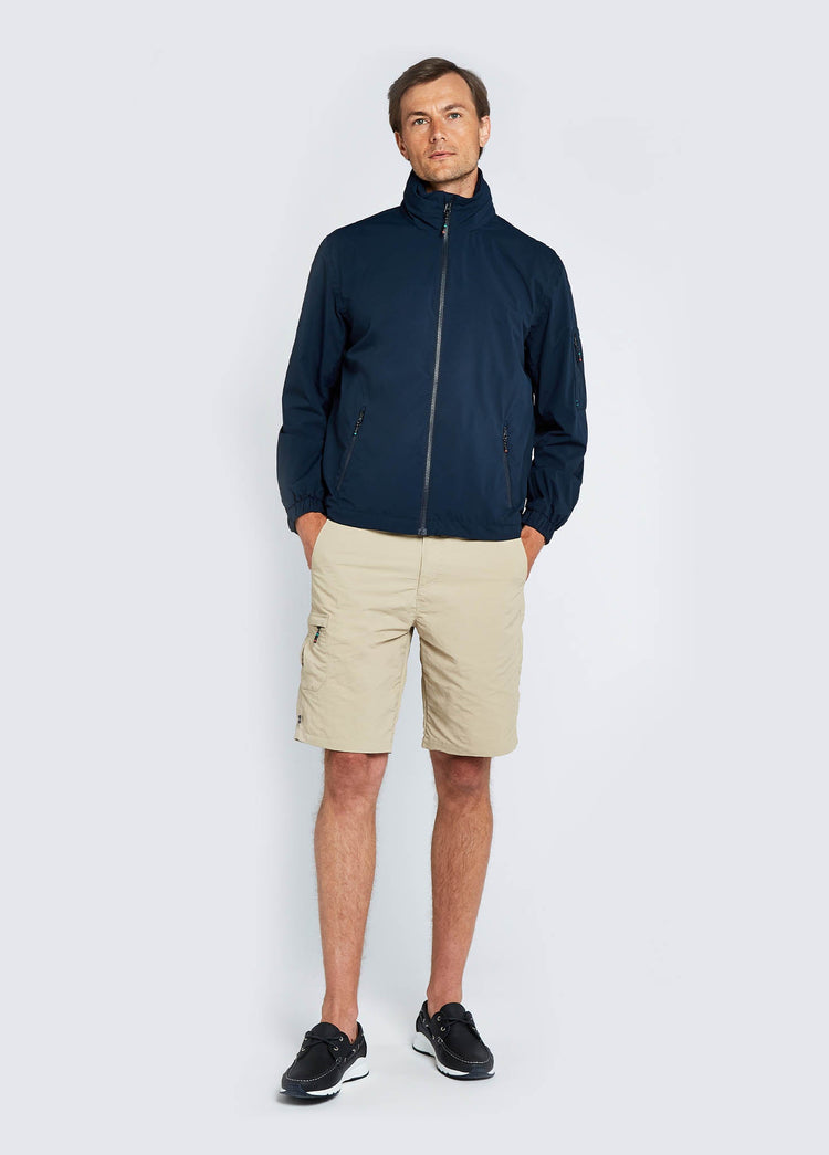 Levanto Heren Crew Jas - Navy