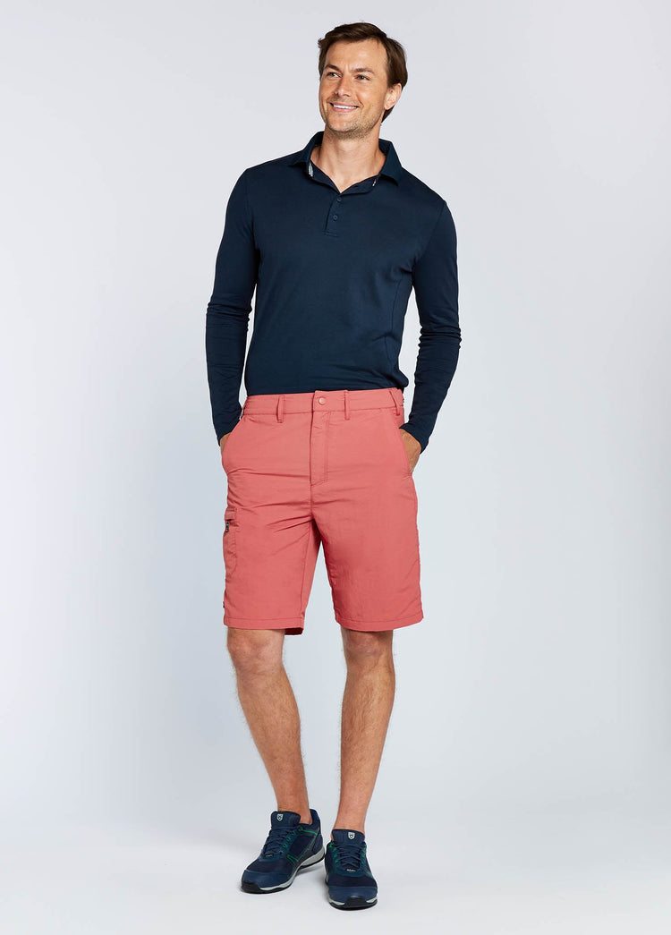 Cyprus Heren Crew Short UPF 50 - Imperial Red