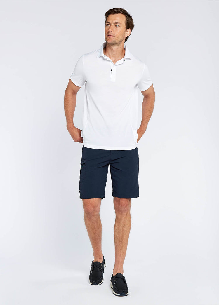 Cyprus Heren Crew Short UPF 50 - Navy