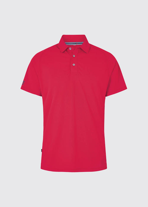 Menton Technisch Poloshirt UPF 50 Heren - Red