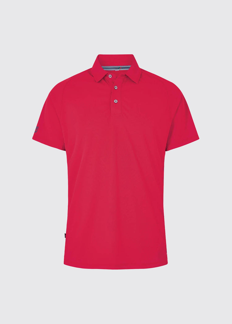 Menton Technisch Poloshirt UPF 50 Heren - Red