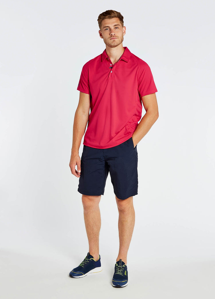 Menton Technisch Poloshirt UPF 50 Heren - Red