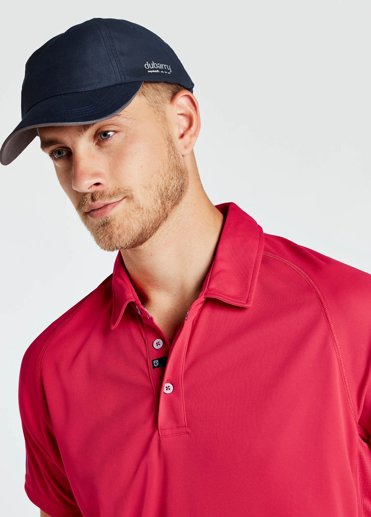 Menton Technisch Poloshirt UPF 50 Heren Red - Main Image