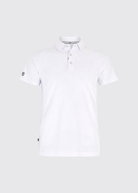 Menton Technisch Poloshirt UPF 50 Heren - White