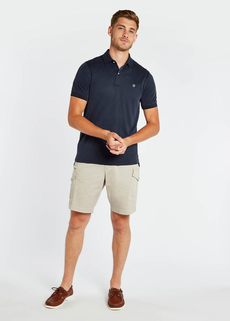 Sweeney Bamboo Polo - Navy