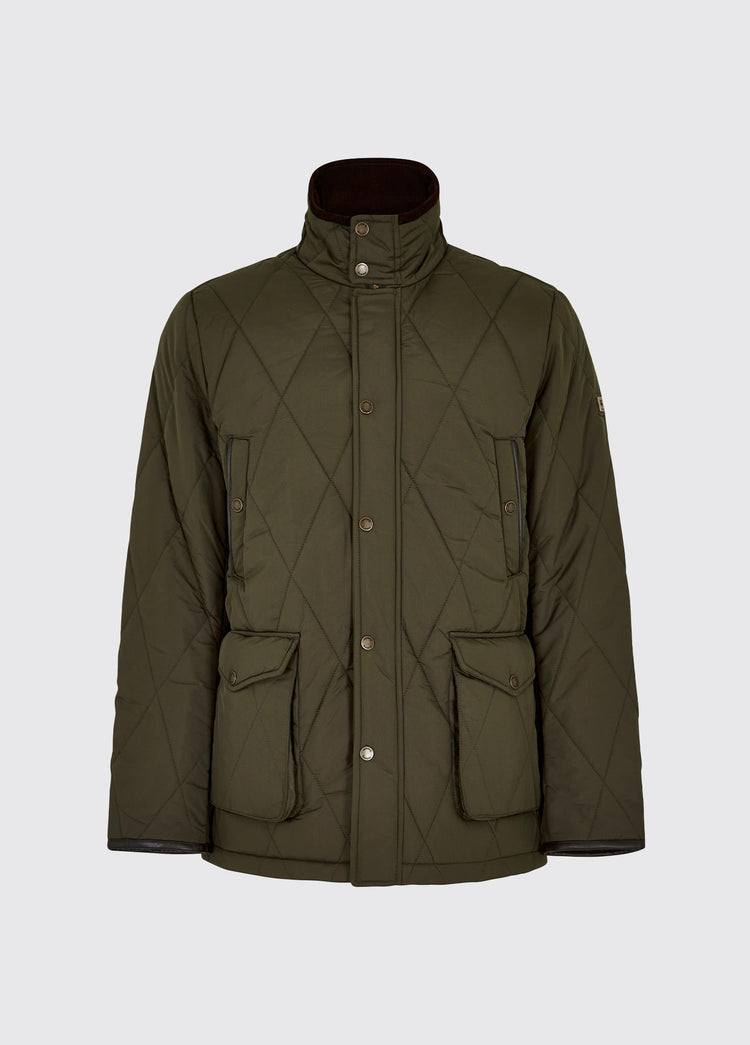 Farmley Men’s Quilted Jacket - Olive