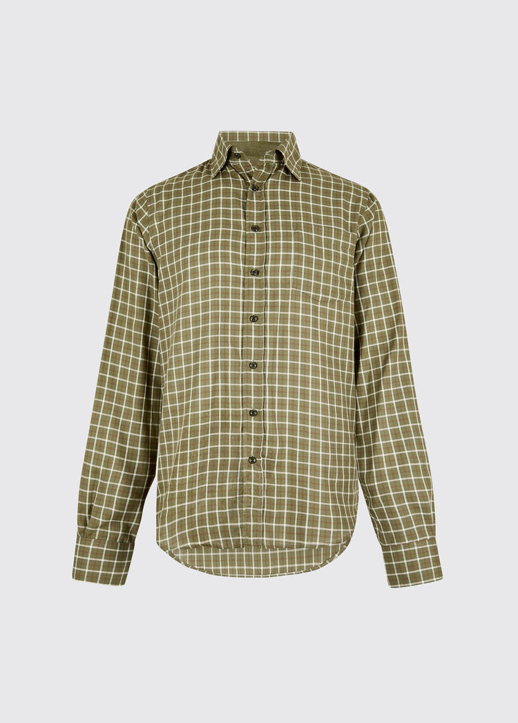 Connell Tattersall Overhemd - Olive