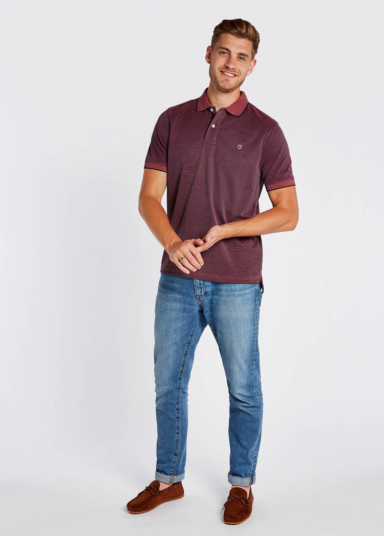 Mullaghmore Tencel Polo - Ruby