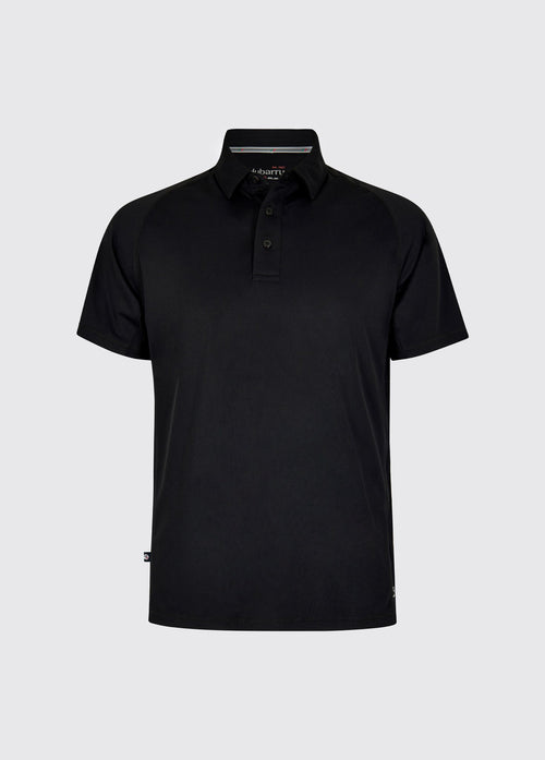 Menton Technisch Poloshirt UPF 50 Heren - Black