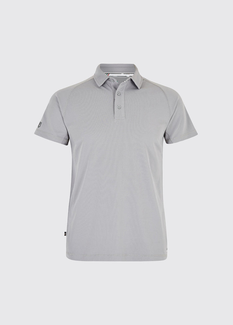 Menton Technisch Poloshirt UPF 50 Heren - Platinum