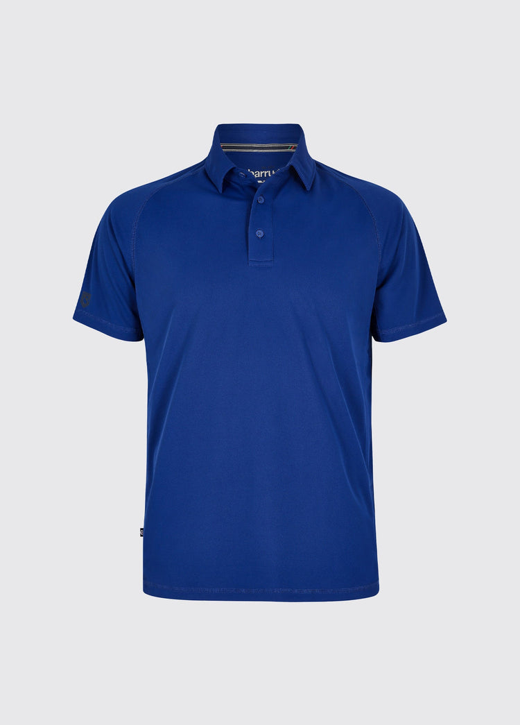 Menton Technisch Poloshirt UPF 50 Heren - Ultramarine