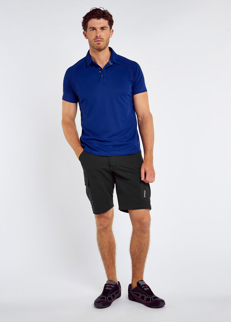 Menton Technisch Poloshirt UPF 50 Heren - Ultramarine