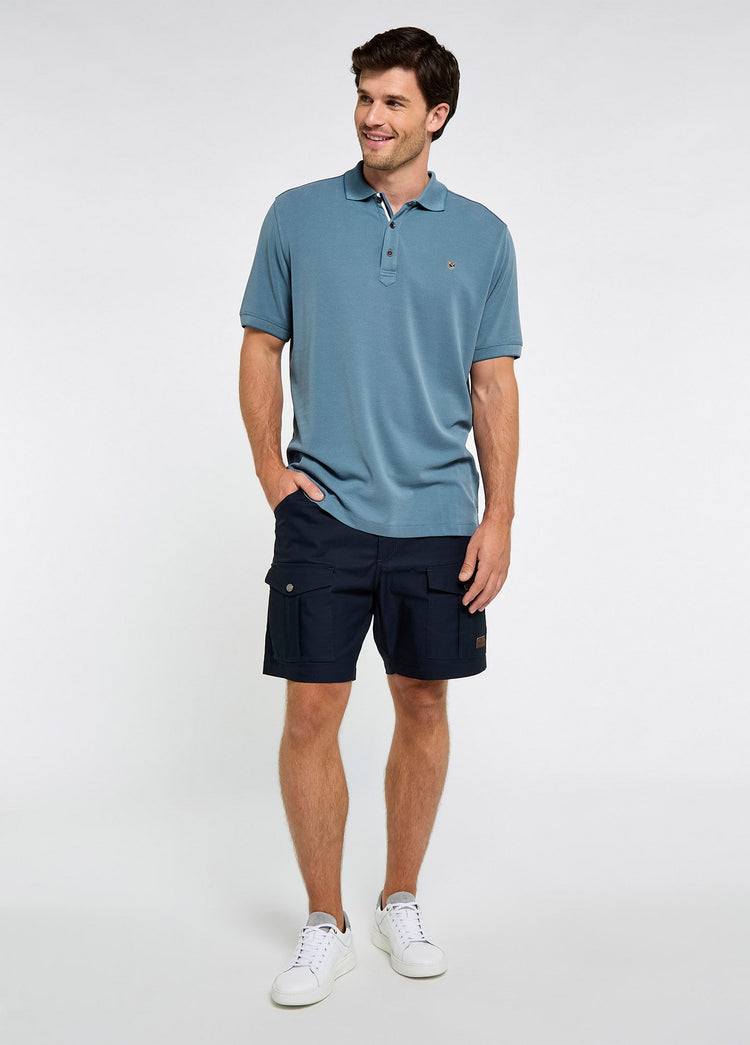 Morrison Heren Tencel™ Polo - Indigo