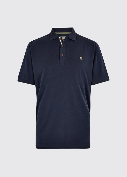 Morrison Heren Tencel™ Polo - Ink Navy