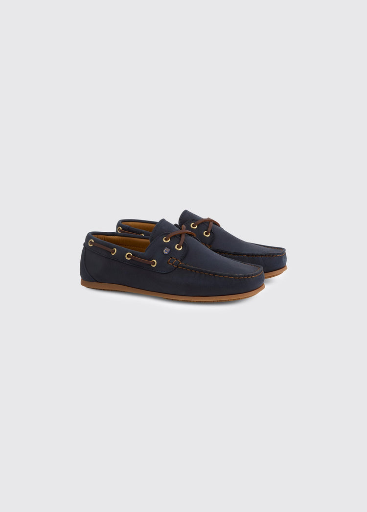 Neptune Dames Leren Loafer - Navy