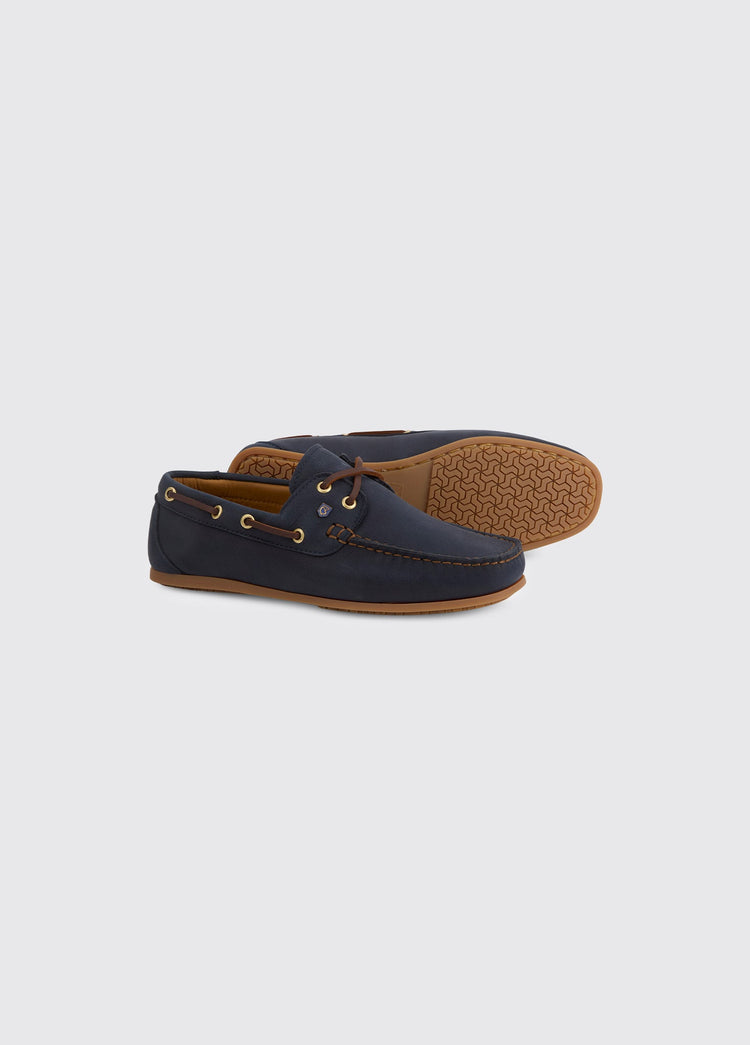 Neptune Dames Leren Loafer - Navy