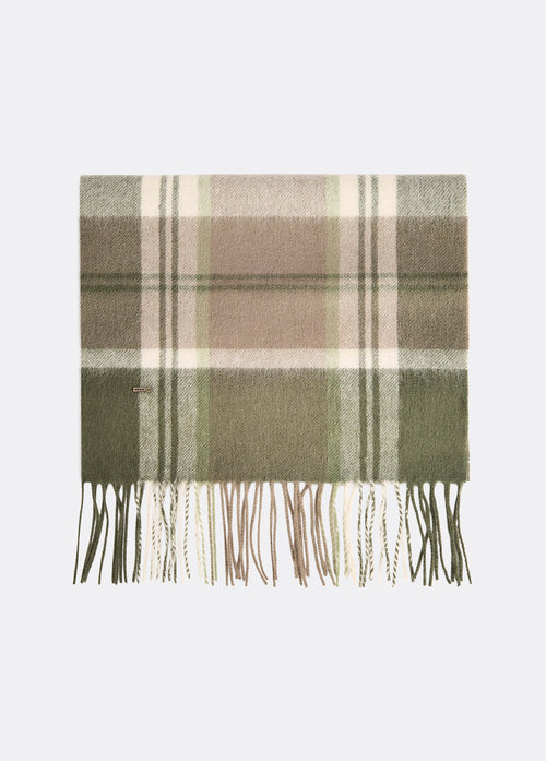 New Ross Sjaal Ruit-dessin - Dusky Green
