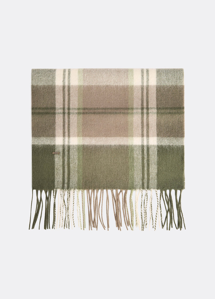 New Ross Sjaal Ruit-dessin - Dusky Green