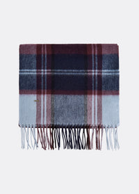 New Ross Sjaal Ruit-dessin - Navy