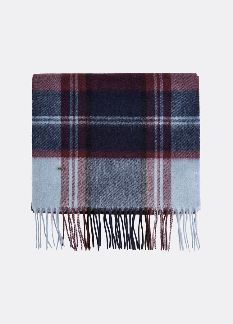 New Ross Sjaal Ruit-dessin - Navy