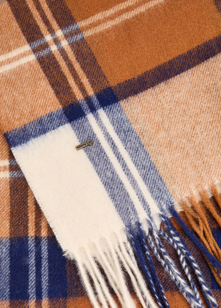 New Ross Sjaal Ruit-dessin - Ochre