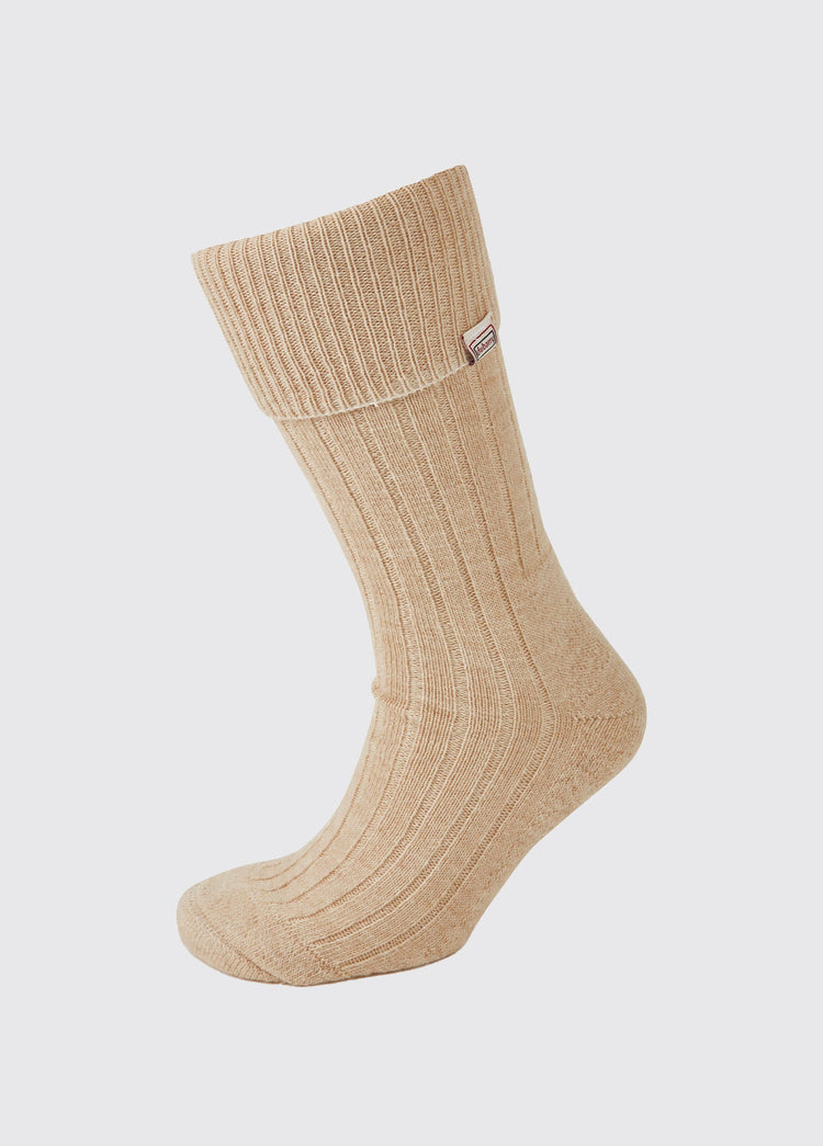 Alpaca Socks - Oat