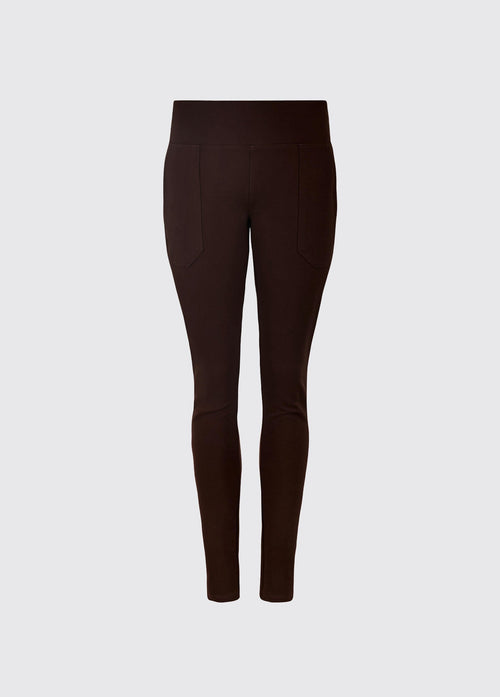 Pepperwort Dames Stretch Broek - Bourbon