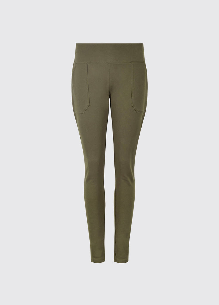 Pepperwort Dames Stretch Broek - Olive
