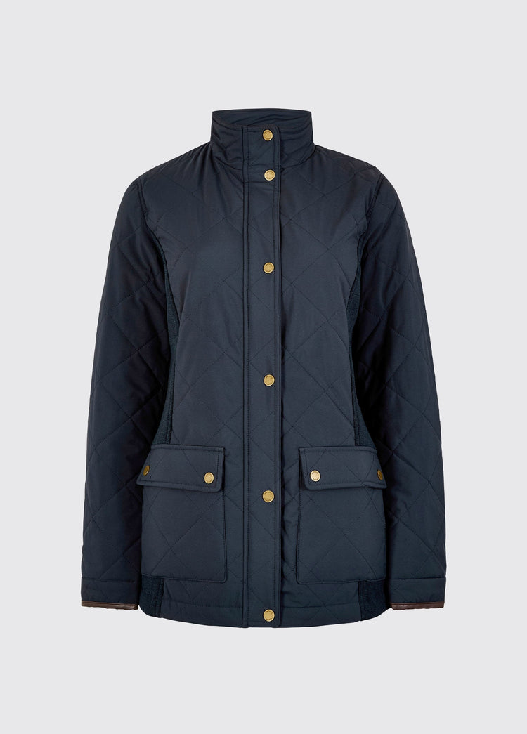 Rookwood Dames Diamond  Quilt Jas - Navy