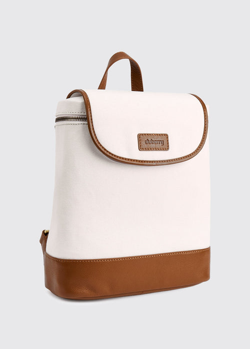 Rosegreen Canvas Backpack - Caramel