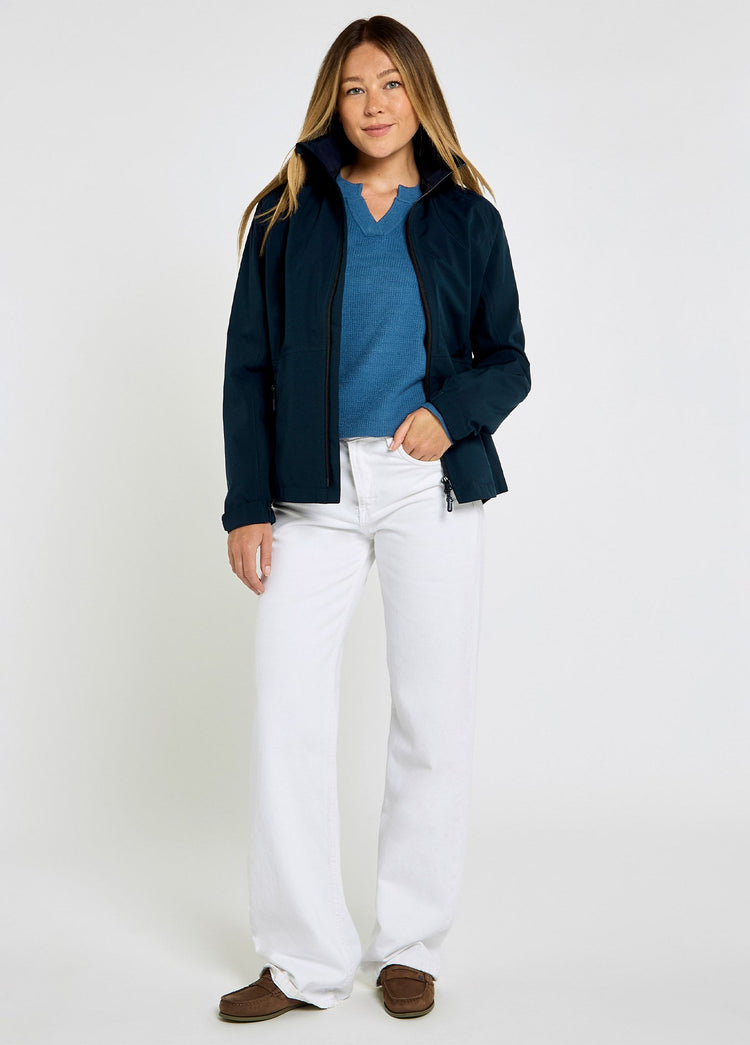 Seamills Dames Lichtgewicht Waterdichte Jas - Navy