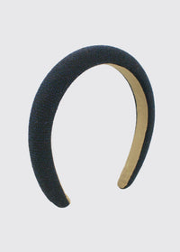 Shanderry Gewatteerde hoofdband - French Navy