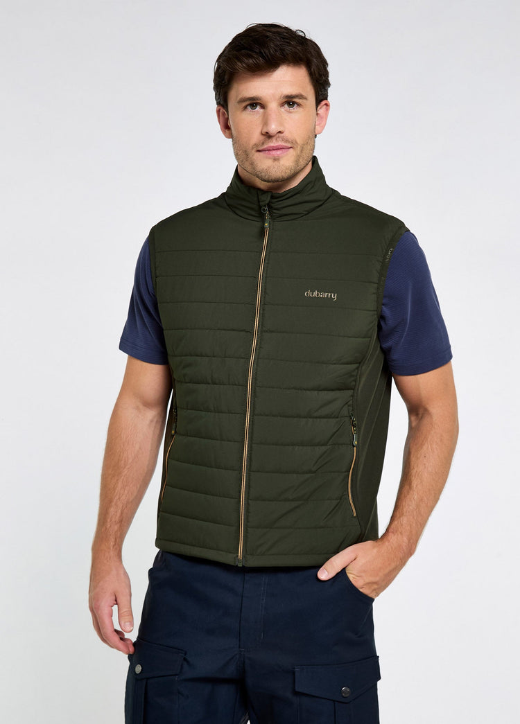 Solent Heren Primaloft Bodywarmer - Olive
