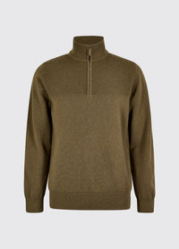 Spillane Heren Merino Blend Trui - Kelp