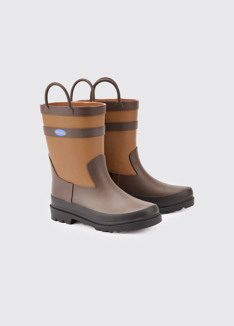 Splash Waterdichte Regenlaars voor Kinderen - Walnut