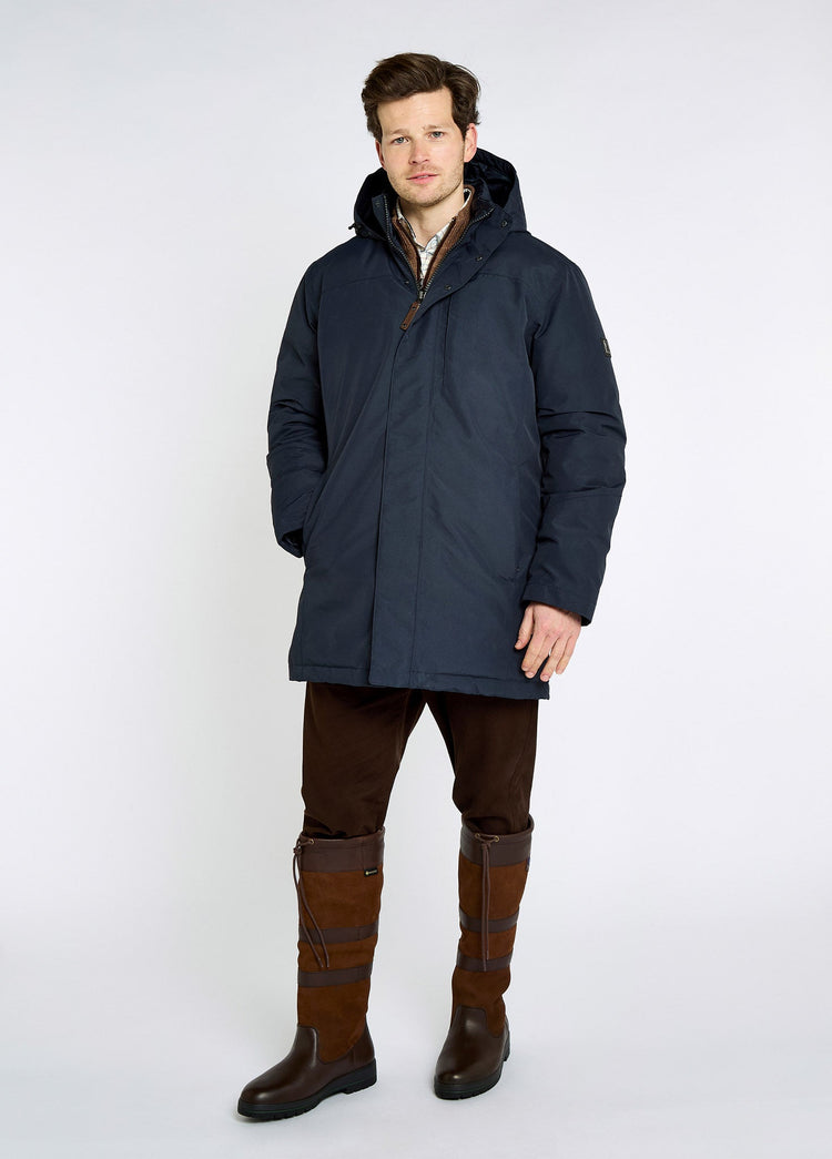 Swiftheath Heren Dons Parka - Navy