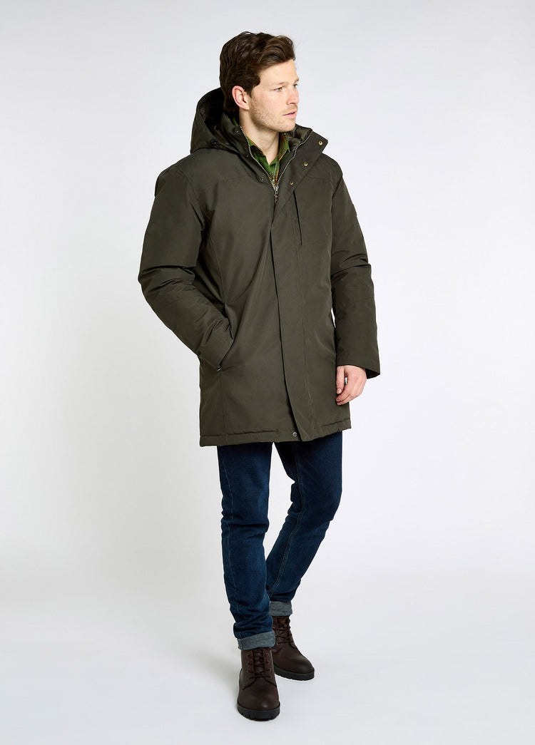 Swiftheath Heren Dons Parka - Olive