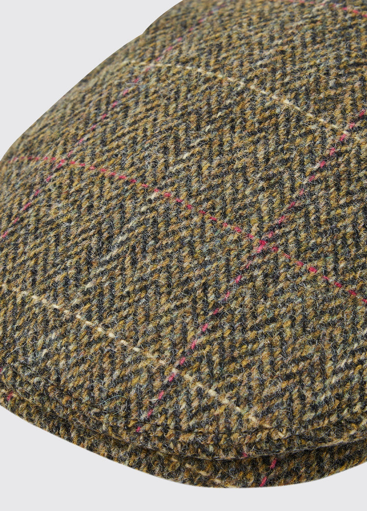 Holly Tweed Flat Cap - Thistle