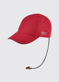 Paros Crew Cap UPF 50 - Red