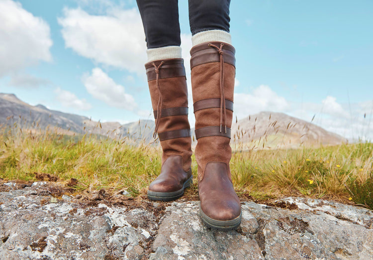 Alpacawol sokken - Lang - Cream