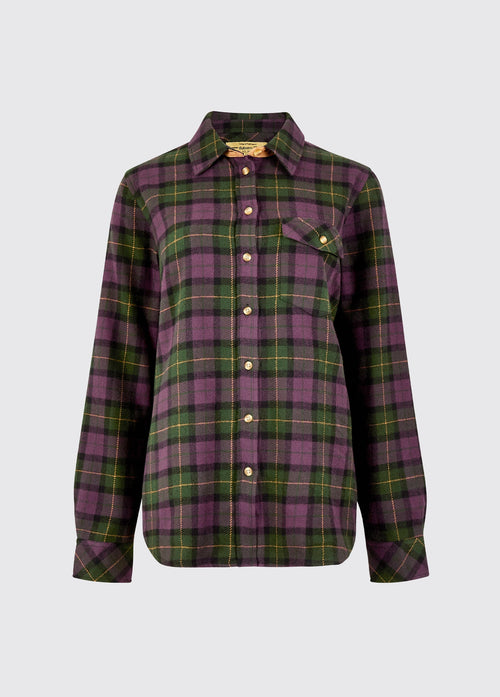 Wildprivet Dames Outdoor Blouse - Damson
