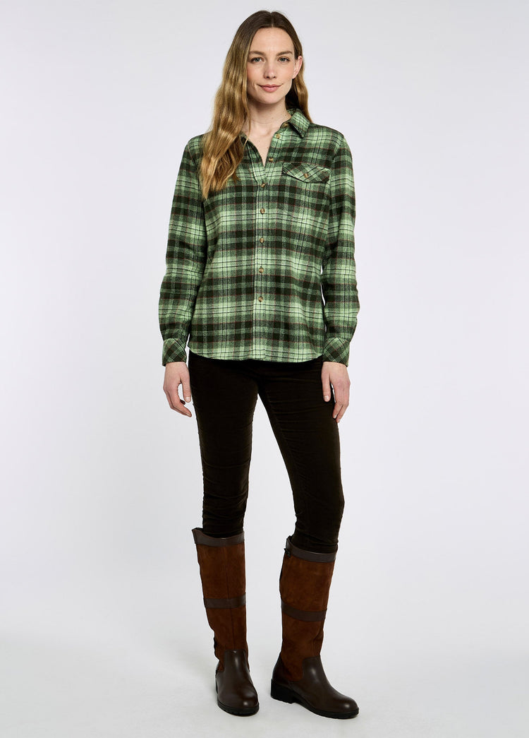 Wildprivet Dames Outdoor Blouse - Olive
