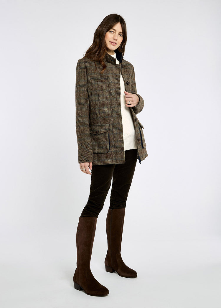 Willow Dames Tweed Utility jas - Kelty Glen