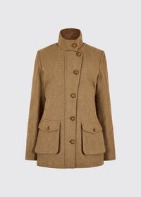 Willow Dames Tweed Utility jas - Camel Twill