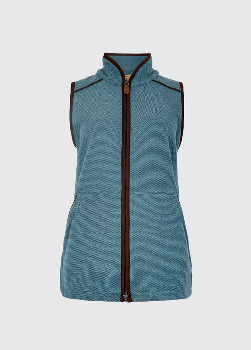 Carbury Fleece Bodywarmer voor Dames - Indigo