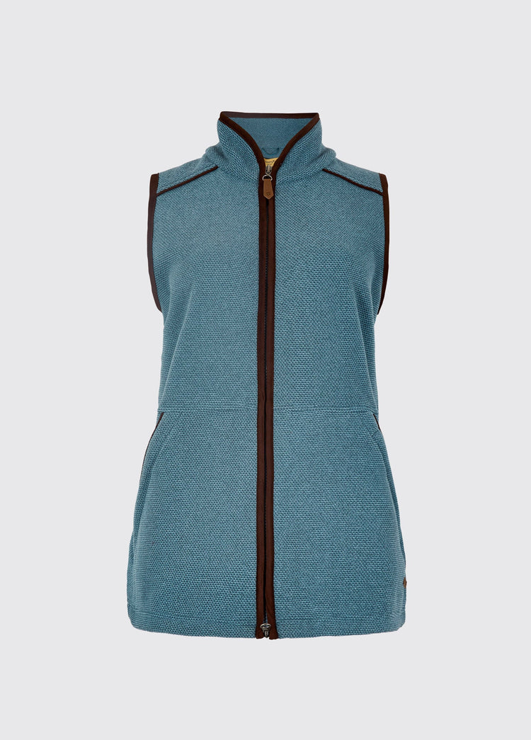 Carbury Fleece Bodywarmer voor Dames - Indigo
