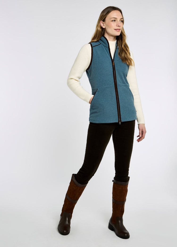 Carbury Fleece Bodywarmer voor Dames - Indigo