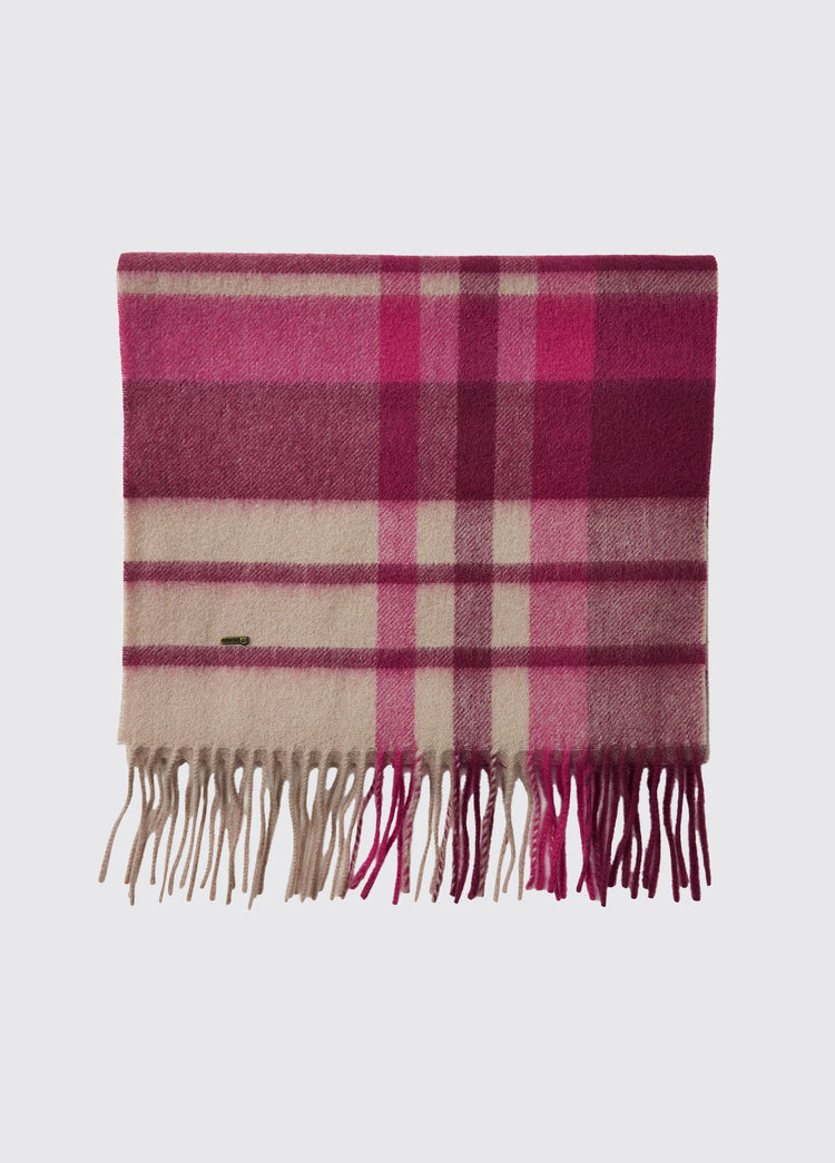 Kildavin Wool Scarf - Ox Blood