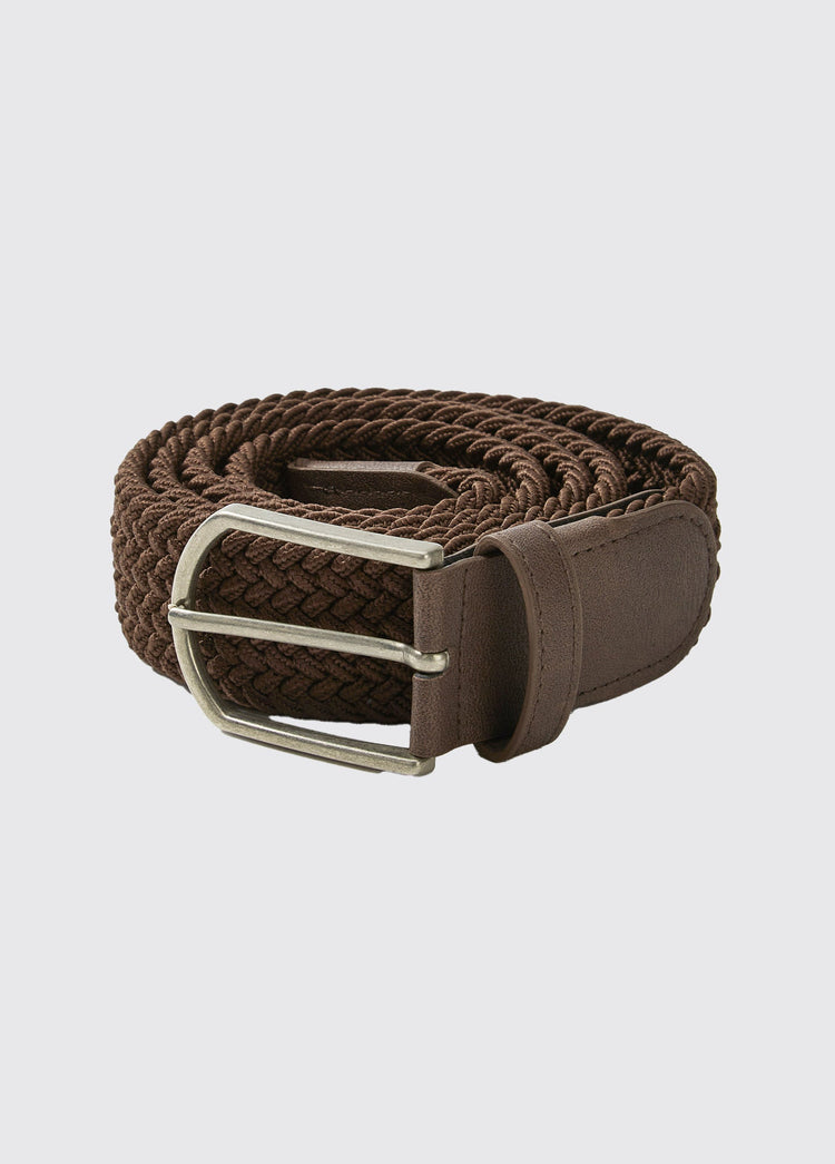 Oysterhaven Geweven Riem - Walnut